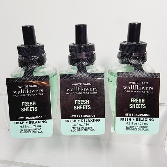 Bath & Body Works Other - 3 FRESH SHEETS Bath & Body Works Wallflower Enhanced Refill Bulbs